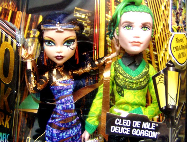 monster high boo york cleo de nile and deuce gorgon